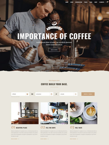 Barista - Modern Theme for Cafes, Coffee Shops and Bars