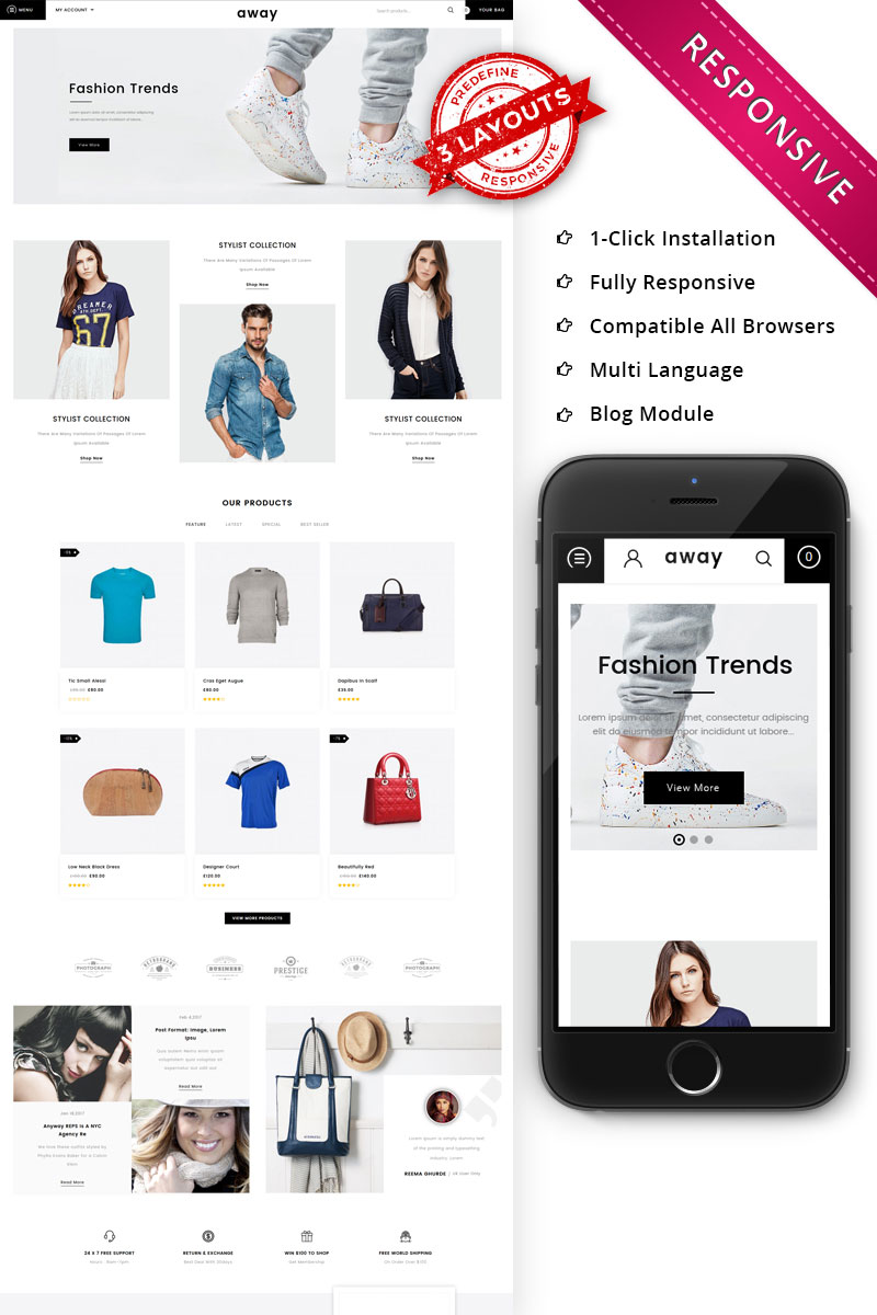WordPress WooCommerce - W288
