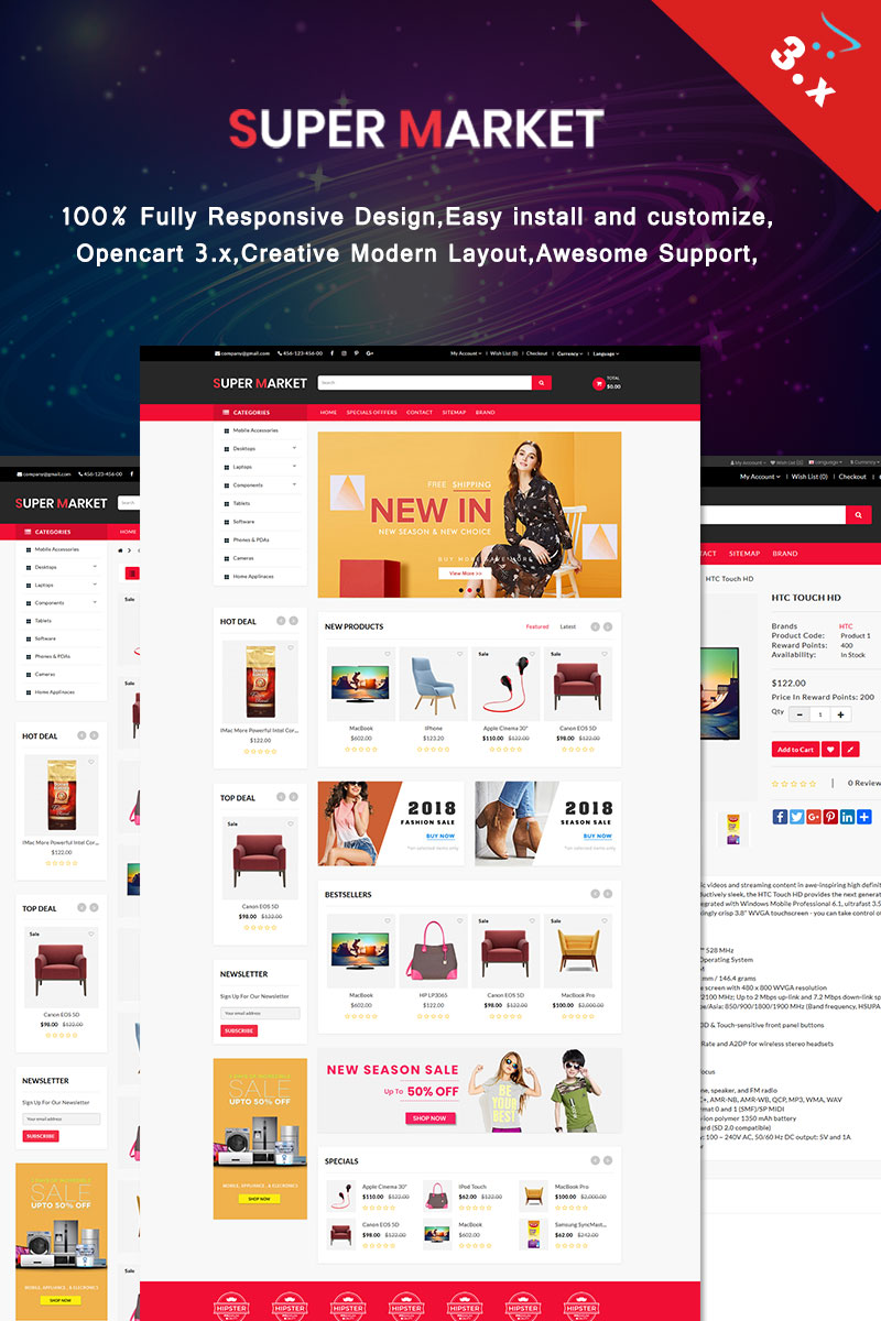OpenCart  - OC848