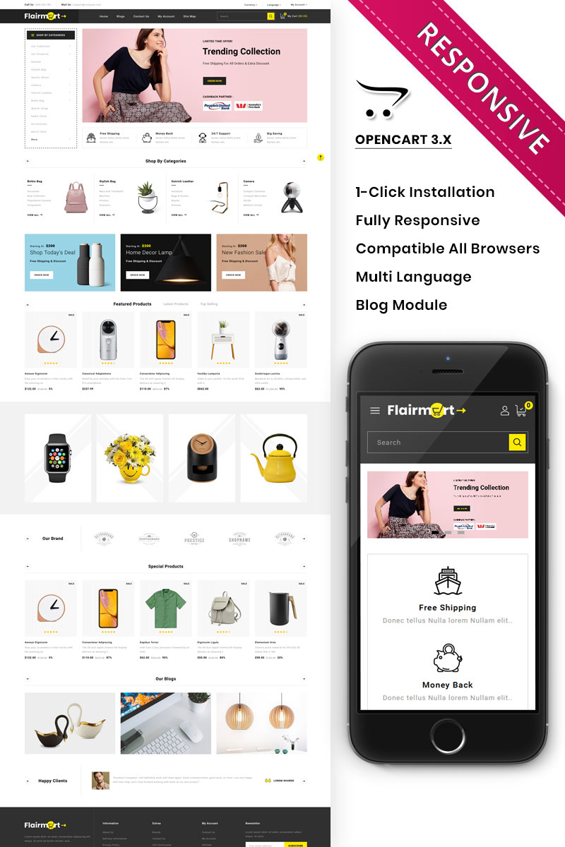 OpenCart  - OC1708