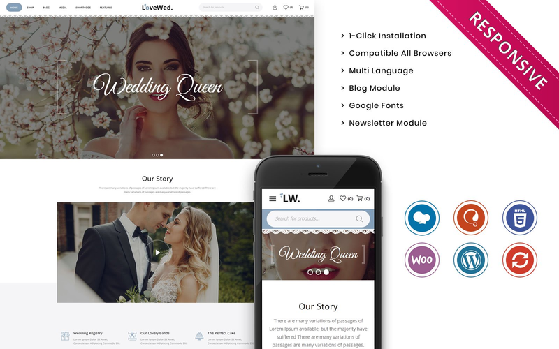 WordPress WooCommerce - W1033