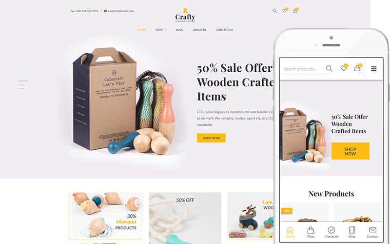 WordPress WooCommerce - W1105