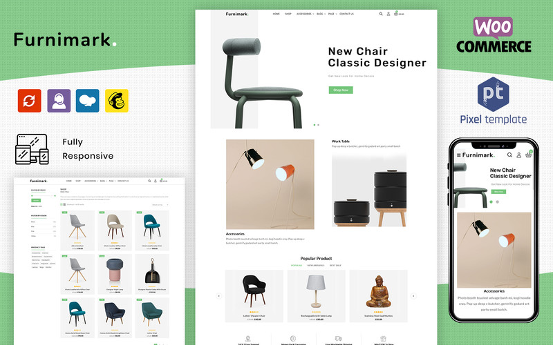 WordPress WooCommerce - W1196