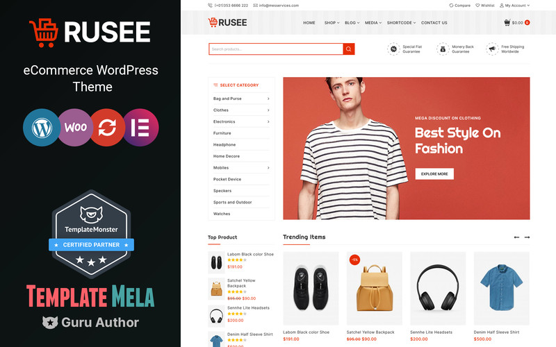 WordPress WooCommerce - W1208