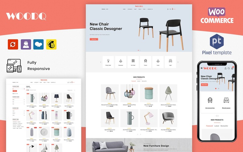 WordPress WooCommerce - W1250