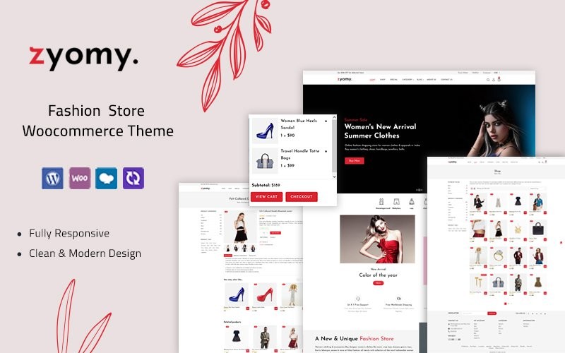 WordPress WooCommerce - W1401