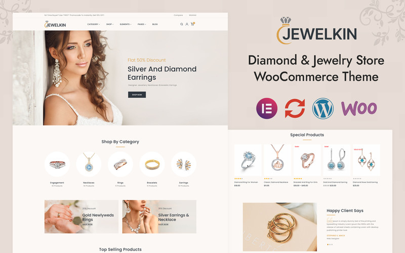 WordPress WooCommerce - W1622