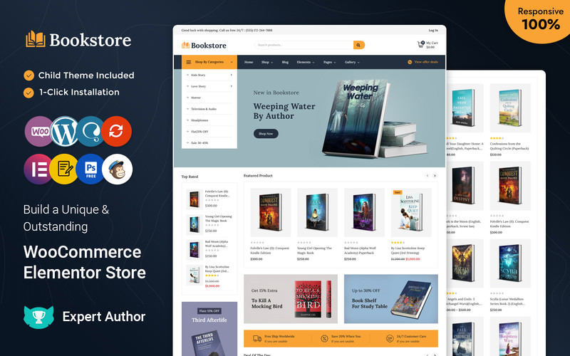 WordPress WooCommerce - W1625